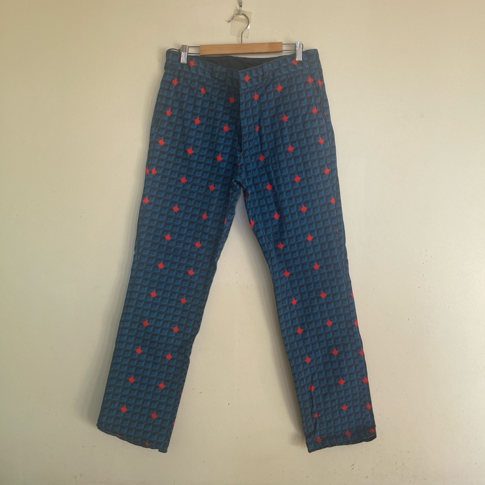 Billionaire Boys Club Blue Waffle Pants